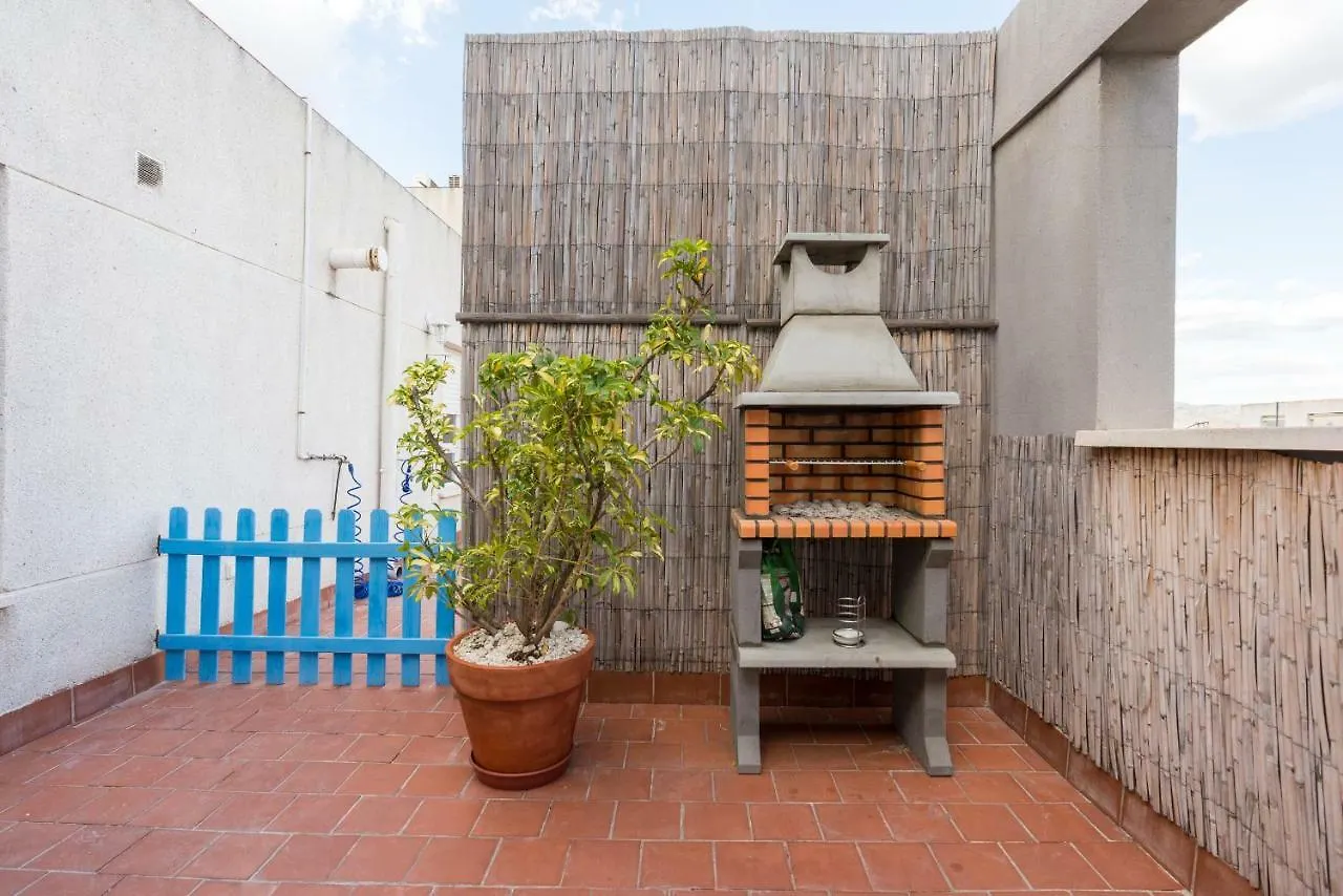 Lujoso Atico Playa-Parking Gratis Apartment Malaga