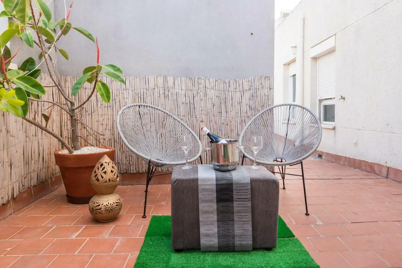 Lujoso Atico Playa-Parking Gratis Apartment Malaga Spain